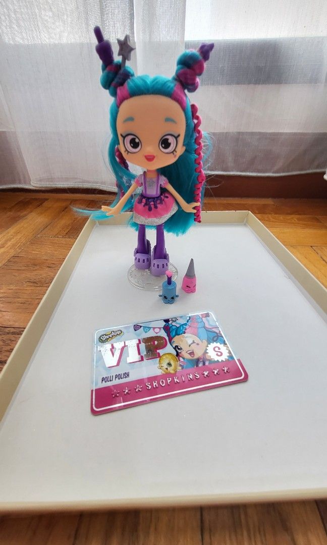 Polli Polish Shoppies Shopkins Shoppies Polli Polish In Action