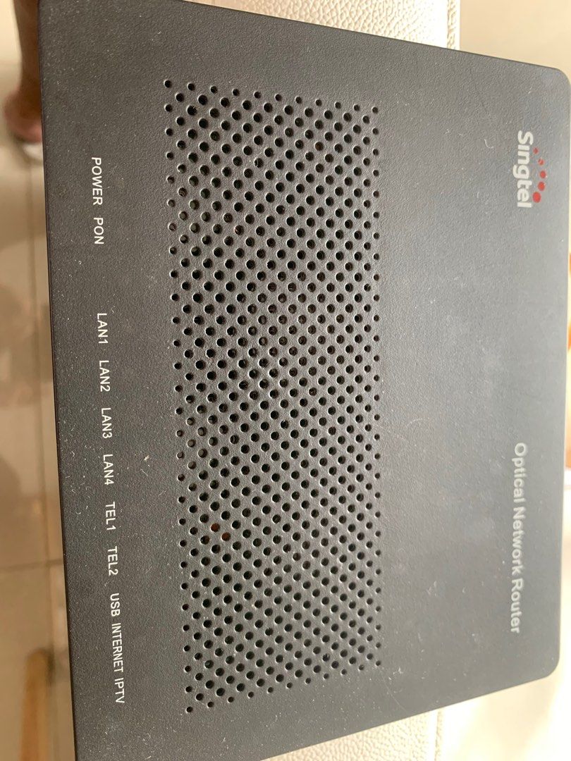 Singtel ONR router Huawei HG8244, Computers & Tech, Parts & Accessories ...