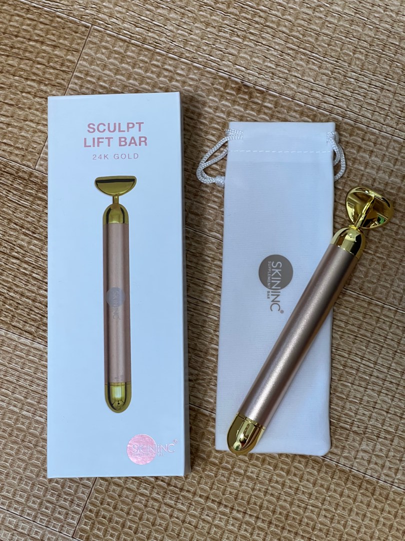 SKIN INC 24K GOLD SCULPT LIFT BAR BEAUTY TOOL, Beauty & Personal Care