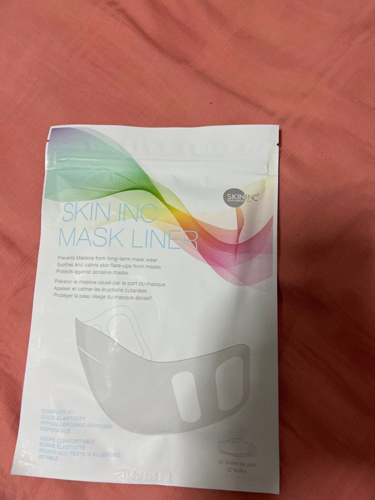 Skin inc mask liner, Health & Nutrition, Face Masks & Face Shields on