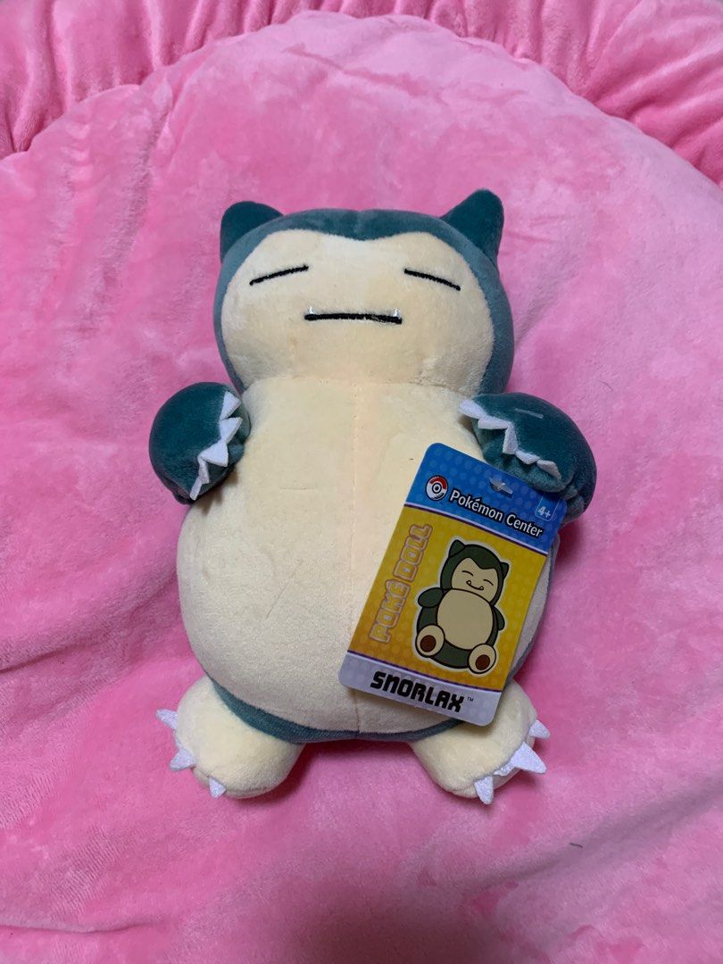 Snorlax Plush, Hobbies & Toys, Toys & Games on Carousell