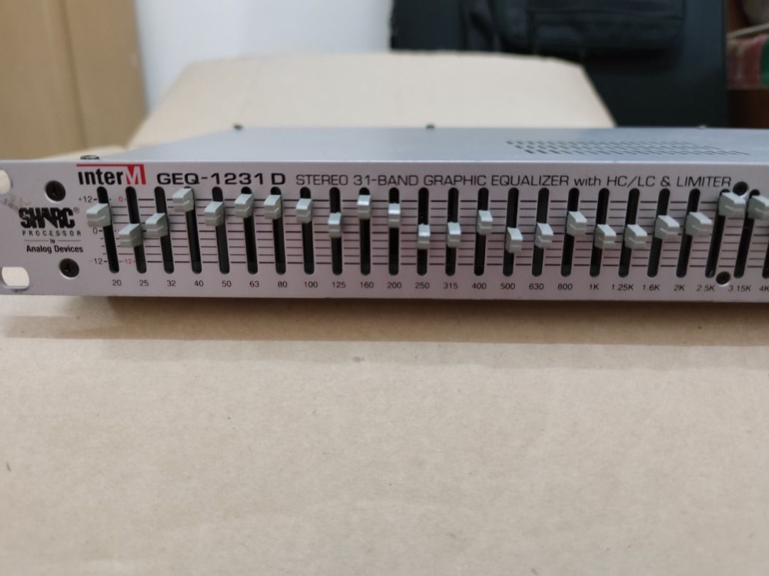 Stereo channel 31band EQualizer & ODY Pro 2channel compressor/expander