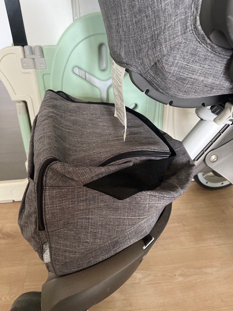 Stokke xplory V4 stroller and carry cot complete system, Babies & Kids