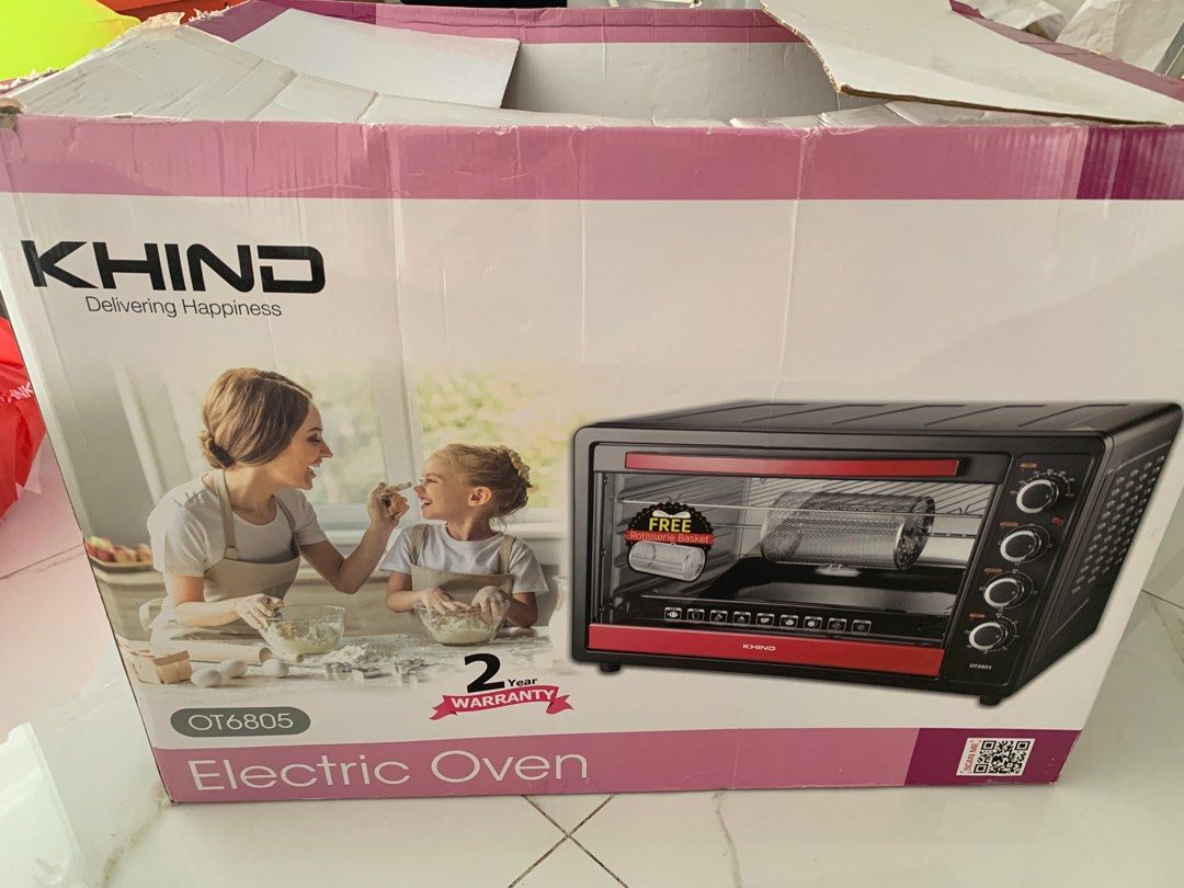 Super large Khind 68l electric oven for sales, TV & Home Appliances