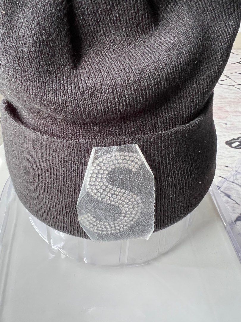 Supreme New Era S Logo Beanie (Grey)