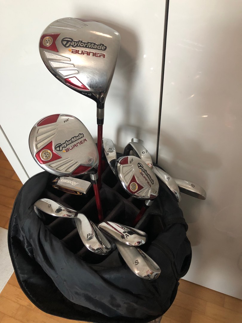 Taylormade burner golf full set, Sports Equipment, Sports & Games, Golf on Carousell