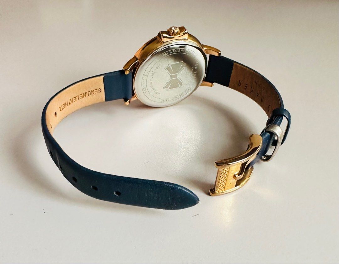 Ted Baker Ruth Women 36mm Rose Gold case blue strap