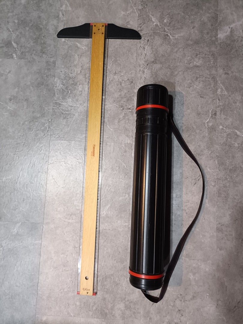 Telescopic Drawing/Paper Tube Holder (with free TSquare), Everything