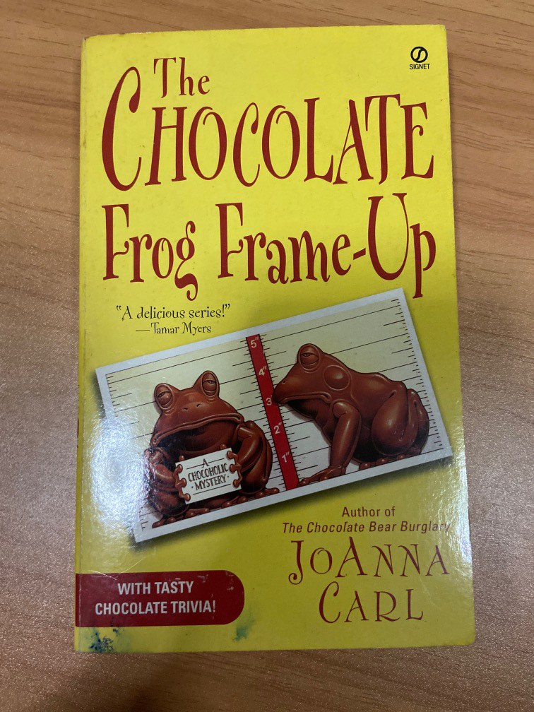 The Chocolate Frog FrameUp by Joanna Carl, Hobbies & Toys, Books