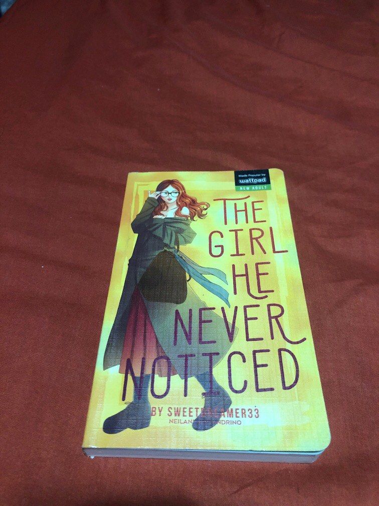THE GIRL HE NEVER NOTICED, Hobbies &amp; Toys, Books &amp; Magazines, Fiction &amp; Non-Fiction on Carousell