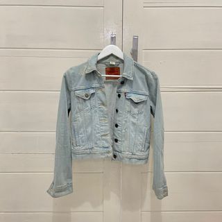Thrift / Preloved - Jeans Jacket blue washed Original LEVI’S women