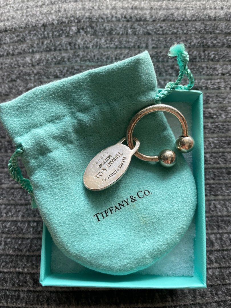 Tiffany Key Ring, Luxury, Accessories on Carousell