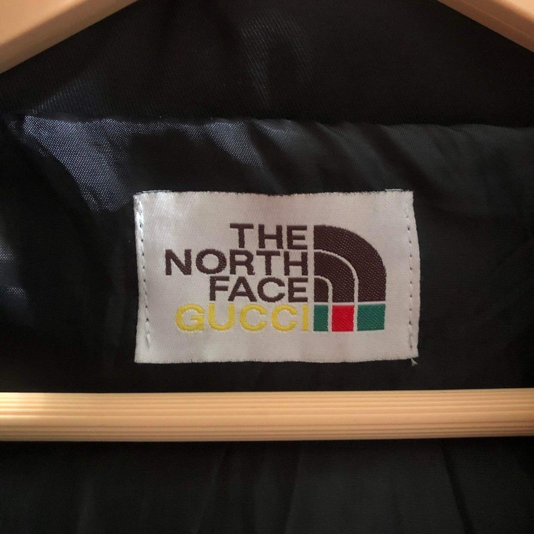 TNF x Gucci, Men's Fashion, Coats, Jackets and Outerwear on Carousell
