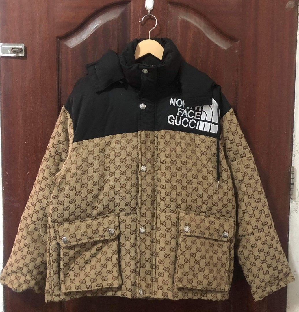 TNF x Gucci, Men's Fashion, Coats, Jackets and Outerwear on Carousell