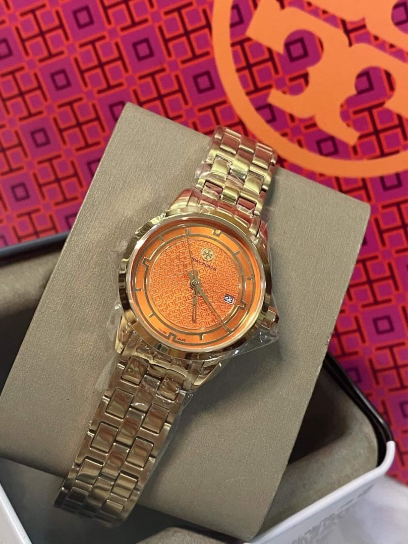 Tory Burch Classic Mini Women Watch - Orange, Women's Fashion, Watches &  Accessories, Watches on Carousell
