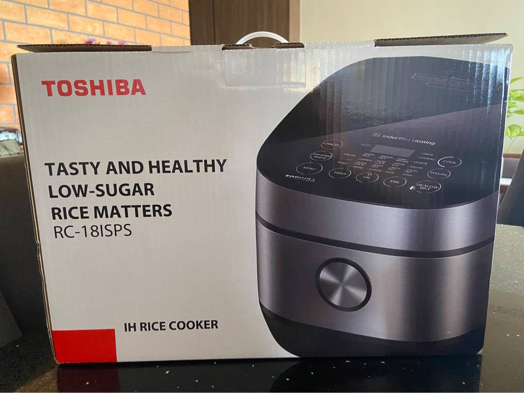 TOSHIBA RC18ISPS IH RICE COOKER, TV & Home Appliances, Kitchen Appliances, Other Kitchen