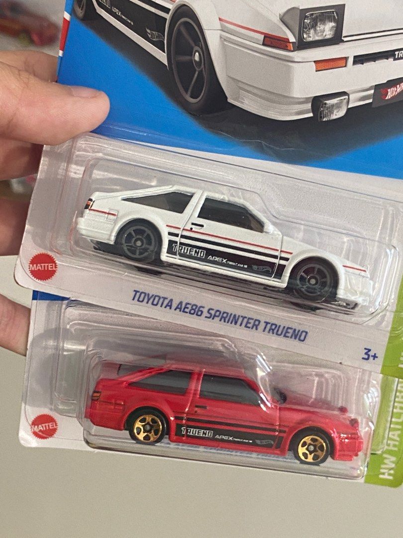 Toyota AE68 Sprinter Trueno Hot Wheels 1:64, Hobbies & Toys, Toys ...