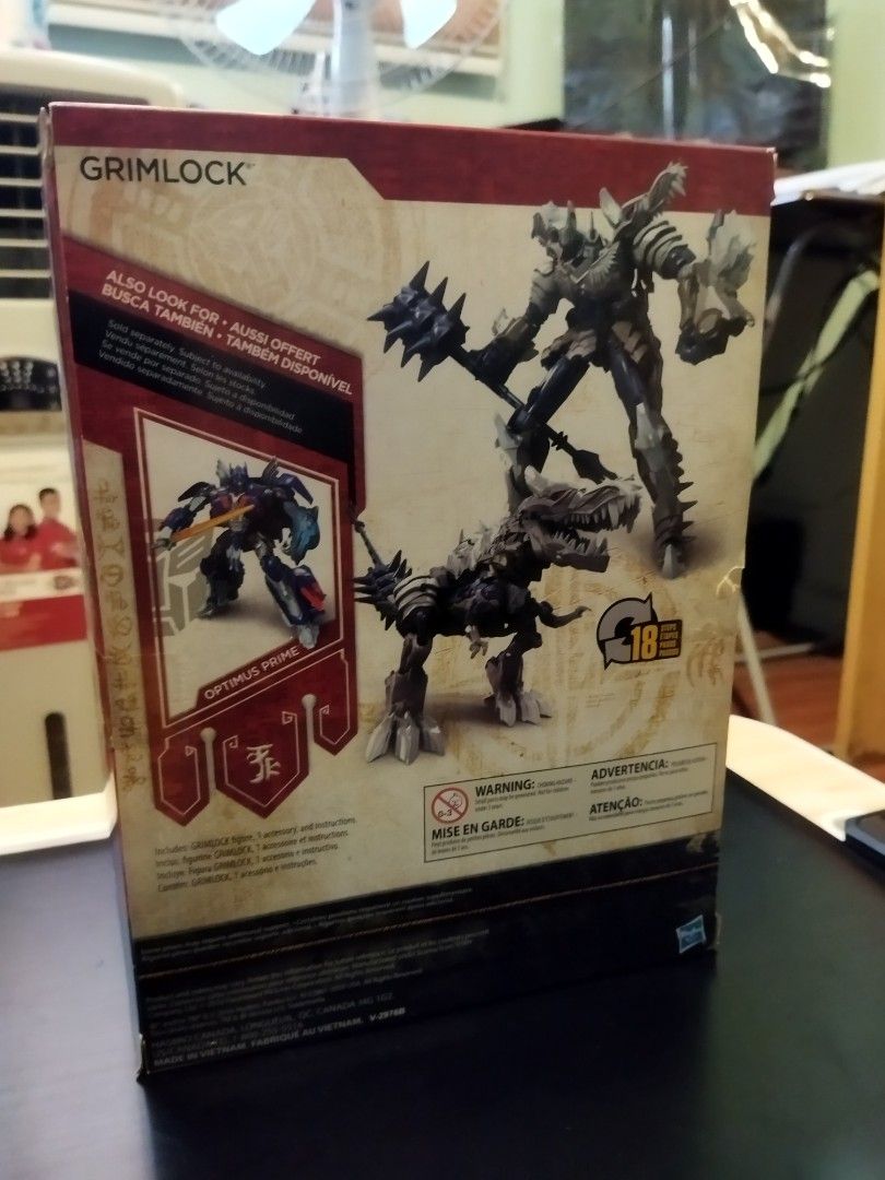 Transformers Last Knight Grimlock, Hobbies & Toys, Toys & Games on