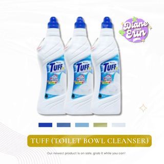 Tuff Toilet Bowl Cleanser - Classic Fresh with Killer Virex Formula & Dirt Finder Mirror
