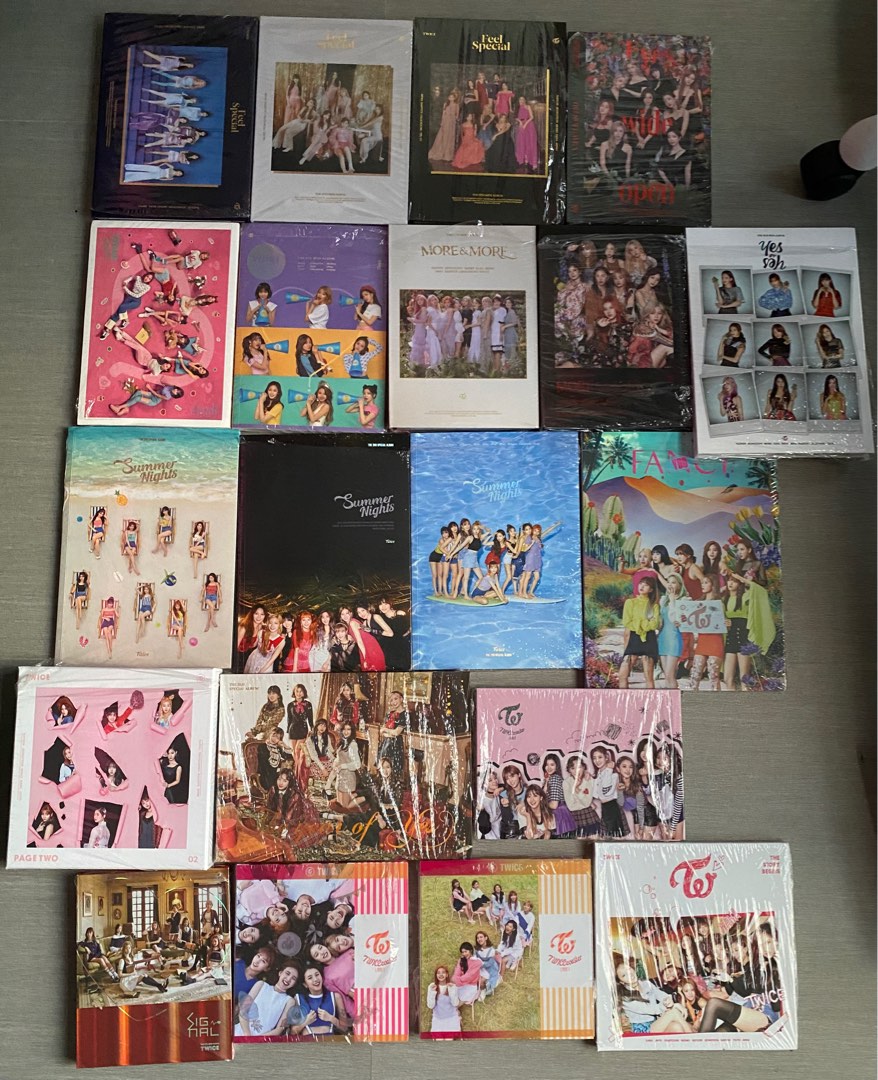 Twice Albums Unsealed, Hobbies & Toys, Music & Media, CDs & DVDs on ...
