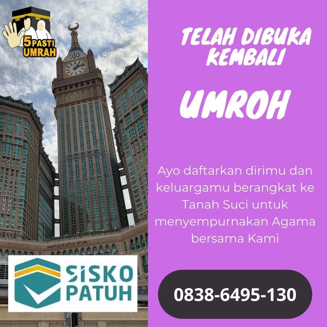 Umrah Cerdas Kemenag 2023 Cilacap O838 6495 130 On Carousell 9700