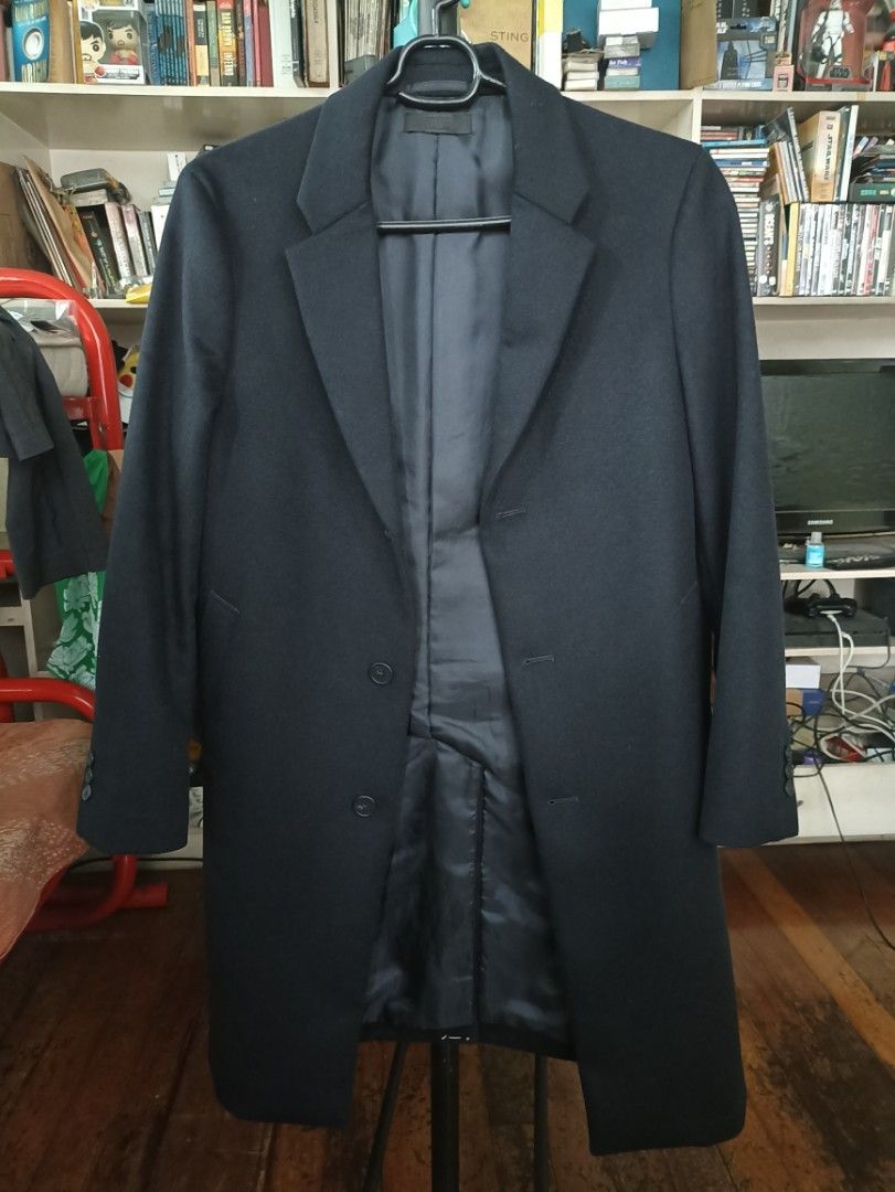 Top 66 uniqlo men wool cashmere chesterfield coat tuyệt vời nhất   trieuson5