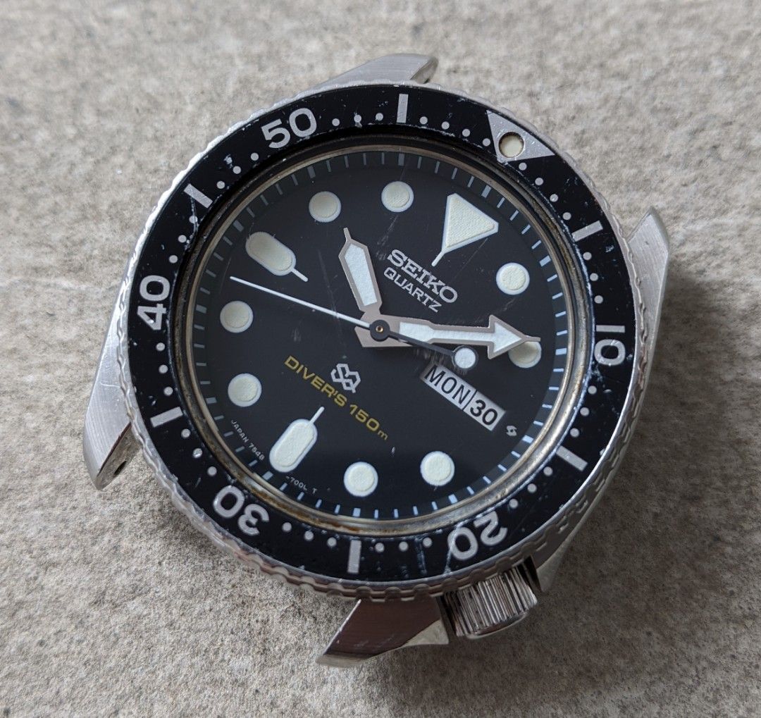 Used seiko dive hot sale watches