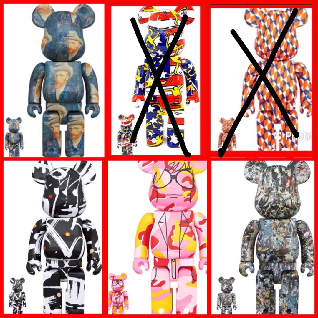 BE@RBRICK Han Meilin 100％ & 400％ 新品未開封 ベアブリック