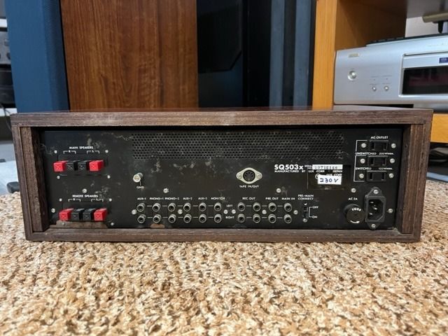 Vintage Luxman SQ-503X integrated amplifier Hifi audio ( Made in Japan ) Vintage_luxman_integrated_ampl_1672644345_520d0619_progressive