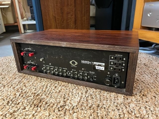 Vintage Luxman SQ-503X integrated amplifier Hifi audio ( Made in Japan ) Vintage_luxman_integrated_ampl_1672644345_c0dd6fa7_progressive