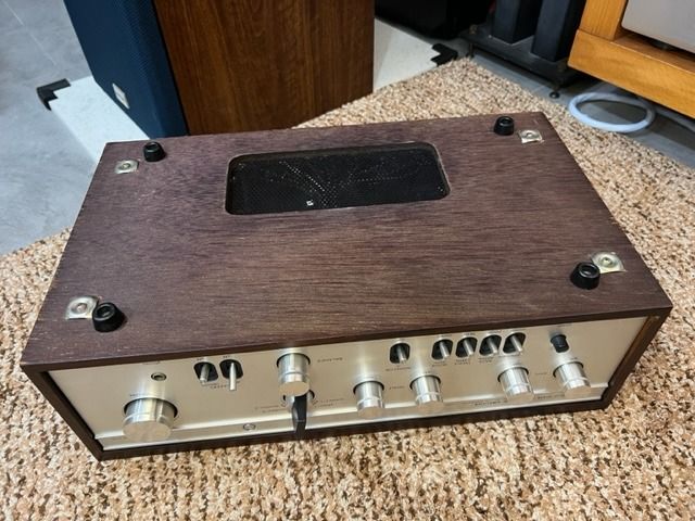 Vintage Luxman SQ-503X integrated amplifier Hifi audio ( Made in Japan ) Vintage_luxman_integrated_ampl_1672644345_c770becb_progressive