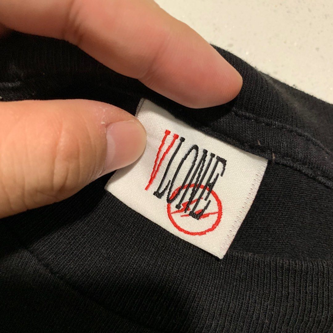 Vlone Tag Vlone Palm Angels Shirt Legit Check Vlone Shirt Tag