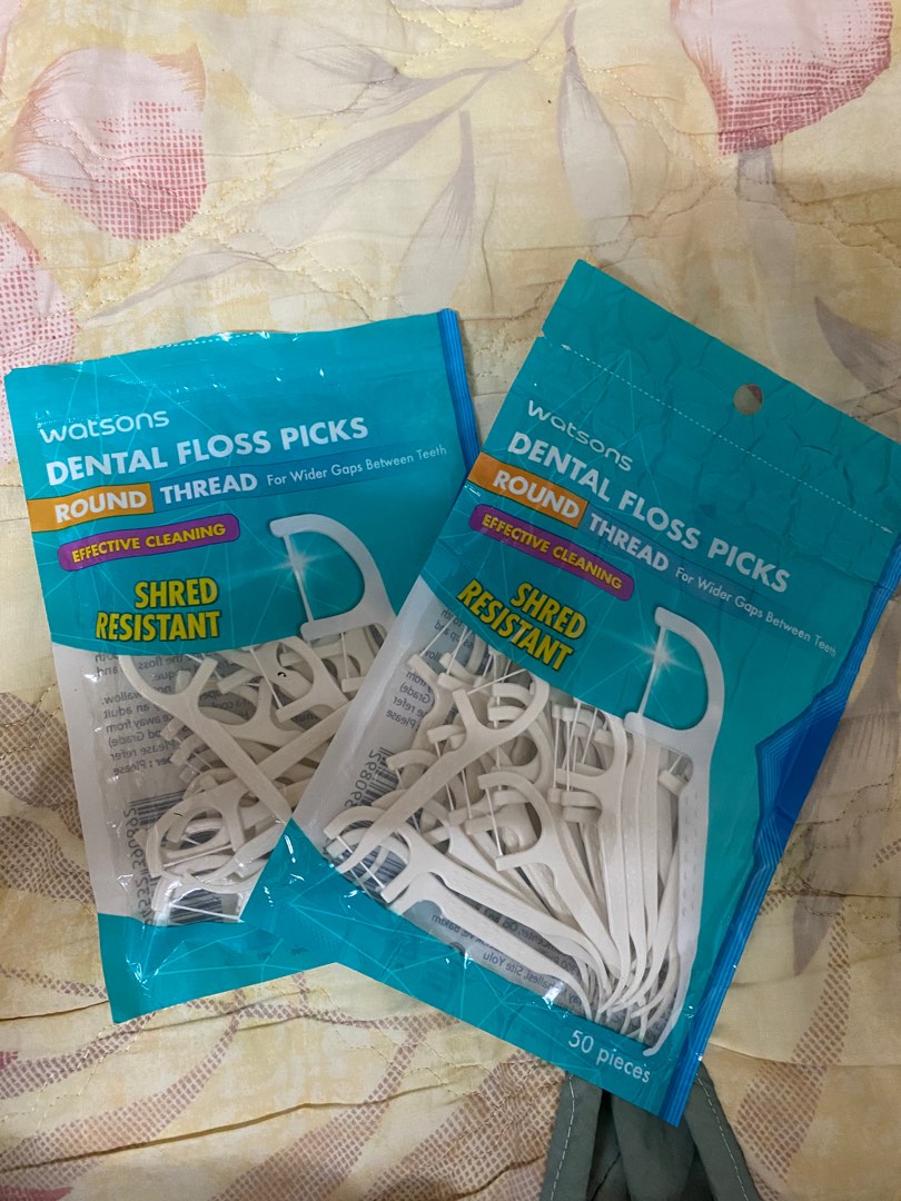 Watson dental floss picks, Beauty & Personal Care, Oral Care on Carousell