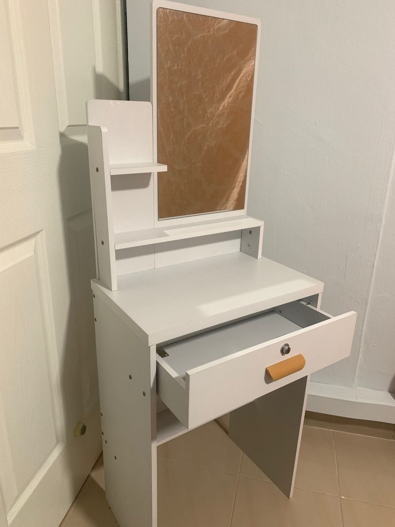 White Dressing Table for Sale (used less than 3 weeks), Furniture