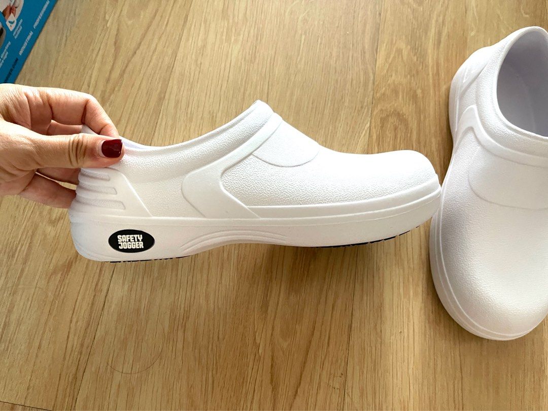 White safety shoes hot sale