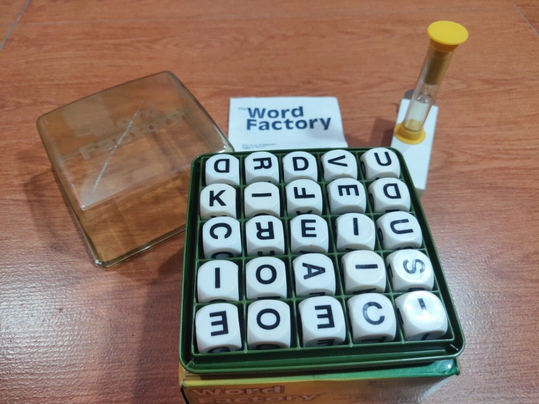 Word Factory, Hobbies & Toys, Toys & Games on Carousell