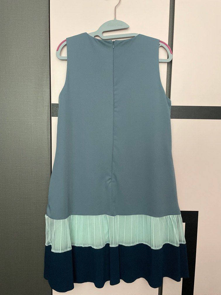 sachin and babi light blue dress womens petite casual dresses