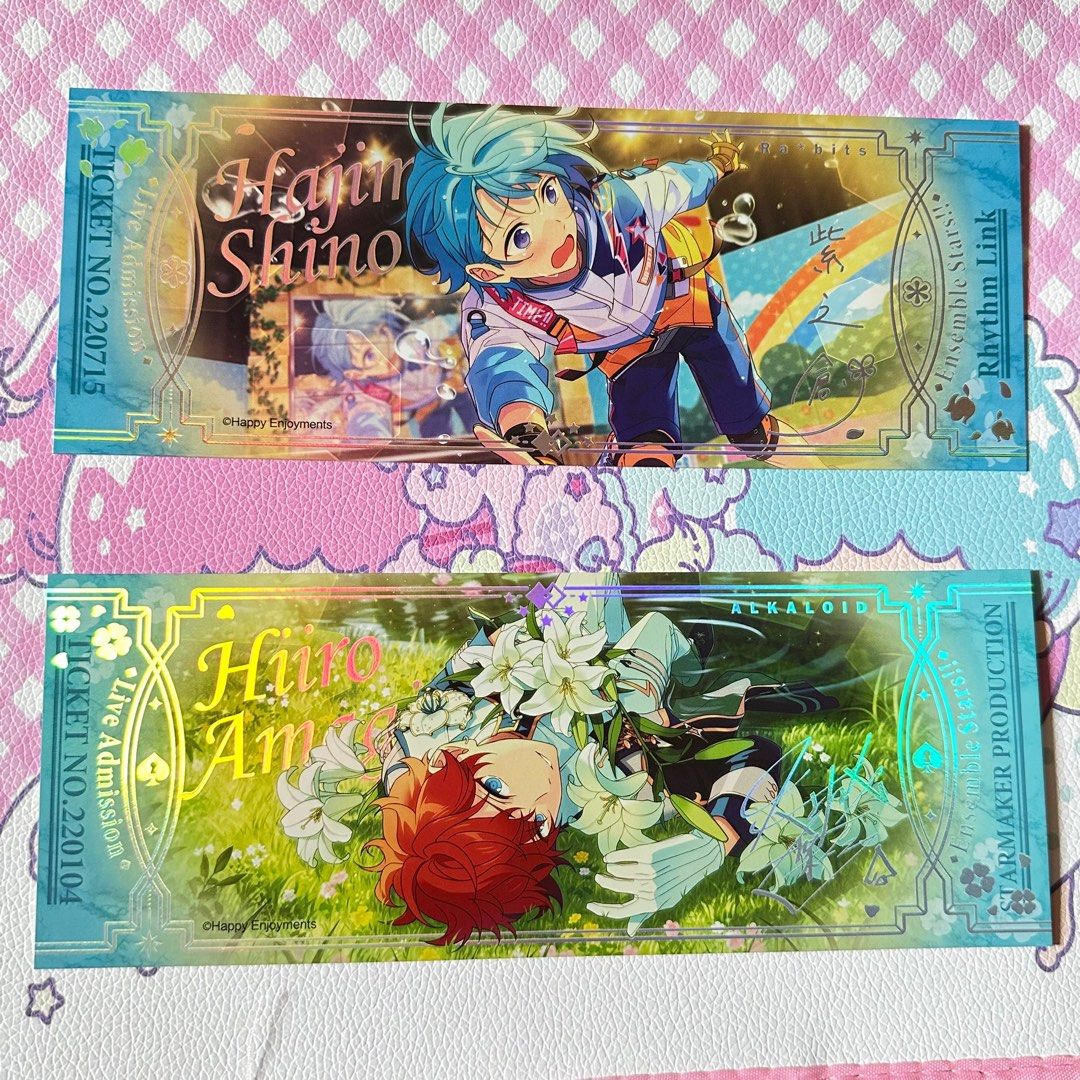 wts ensemble stars ticket, Hobbies & Toys, Memorabilia & Collectibles