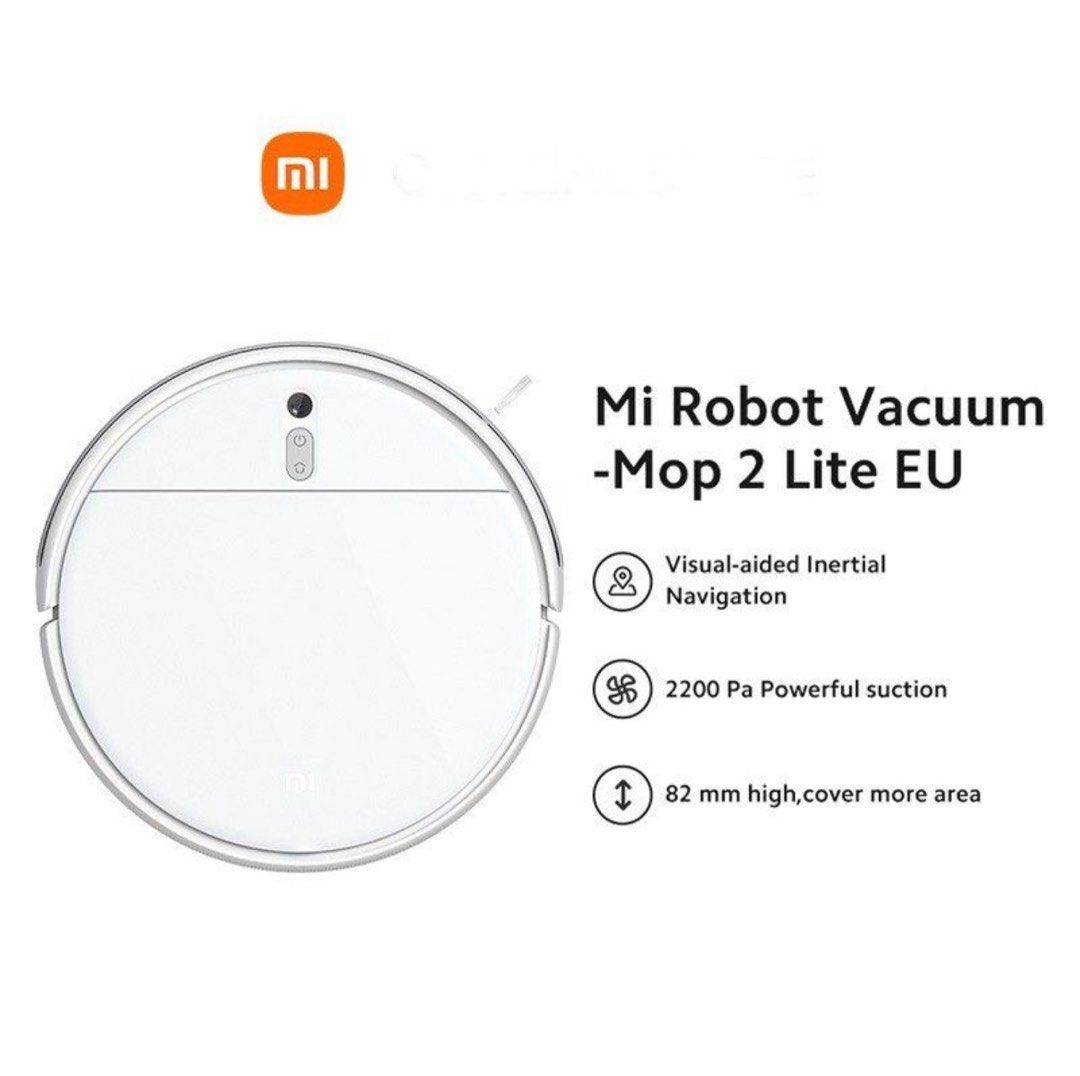 Mi robot vaccum Mop 2 lite, TV & Home Appliances, Vacuum Cleaner