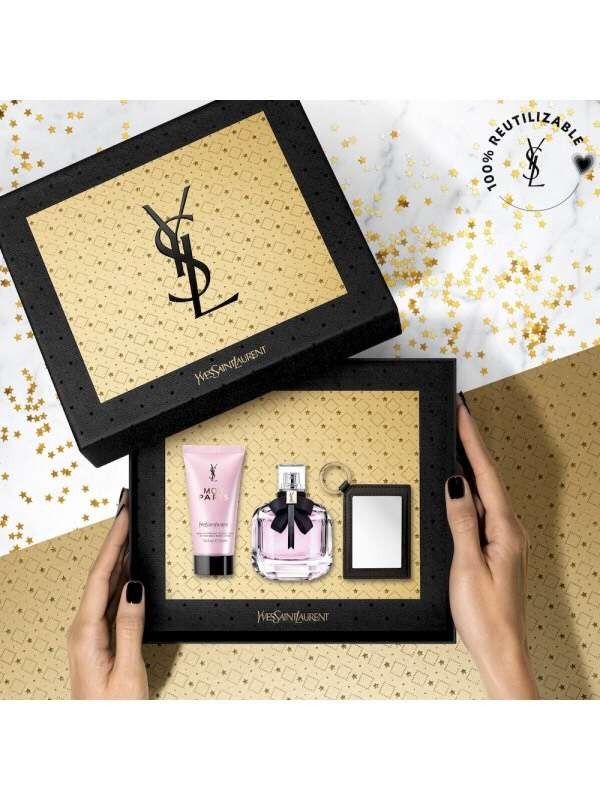 YSL MON PARIS GIFT SET EDP EDP 90ml body lotion 50ml mirror Carousell