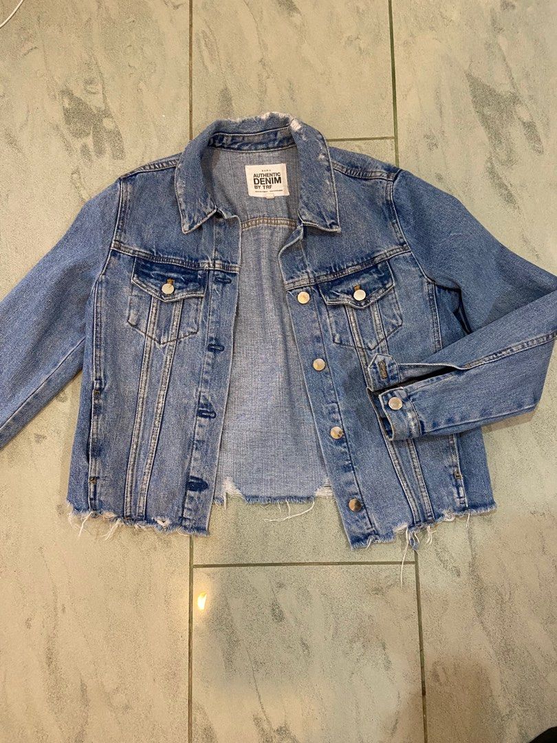 Zara Denim Jacket, Women's Fashion, Coats, Jackets and Outerwear on