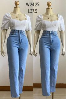 Zara momjeans [denim color]