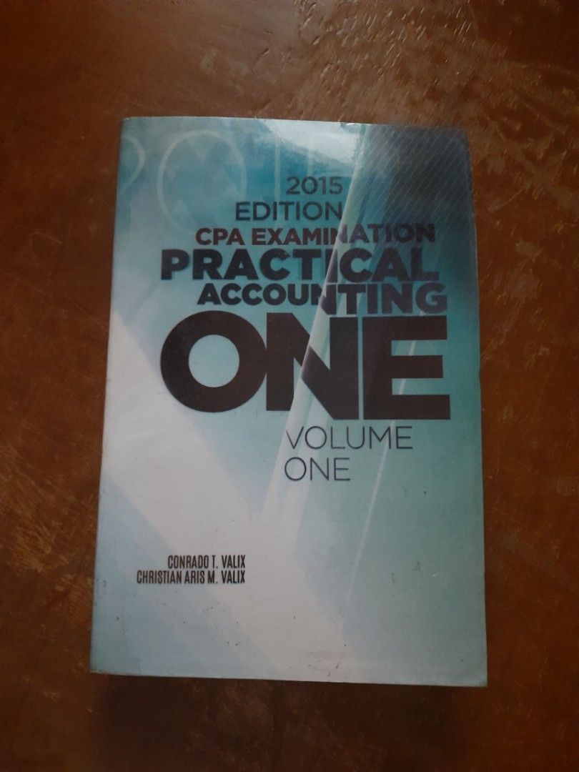 2015 Practical Accounting 1 Vol1 by Valix (Category: Textbooks) located in Malabon City. Submitted by da_yannnnnn (Listing ID 1210673582, Image 1). Description: ● Imitation only ● Used but not abused ☆ Shipping Fee will be shouldered by buyer ☆ Payment first Reason for Selling: Decluttering Payment thru any of the ff: ● GCash ● Bank (PSBank / ING / CIMB) Delivery thru any of the ff: ● GoGo Express ● Lalamove ● Grab ● Shopee Checkout (+P10).