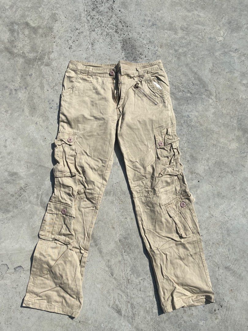 Mens Fleece Lined Outdoor Cargo Pants Casual Work Ski Hiking Pants with 8  Pockets  Walmartcom