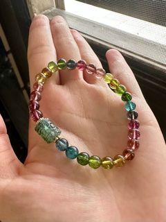 淨體豔色彩虹碧璽