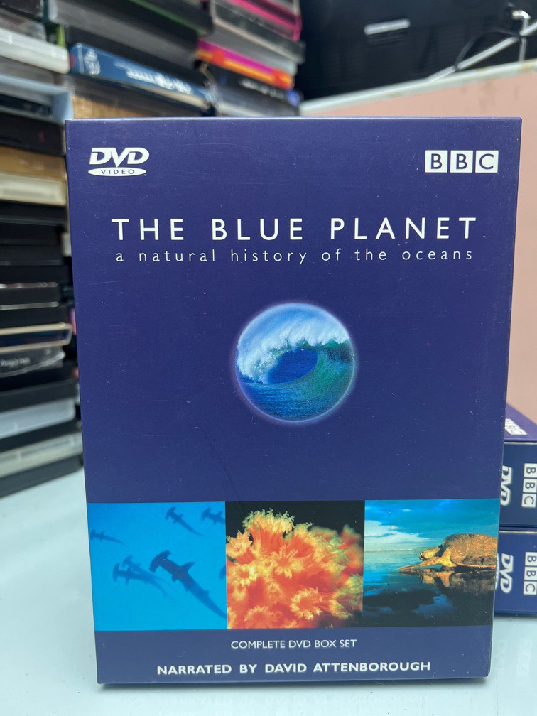 ブループラネット Blue Planet BBC VIDEO DVD 3枚 英語-