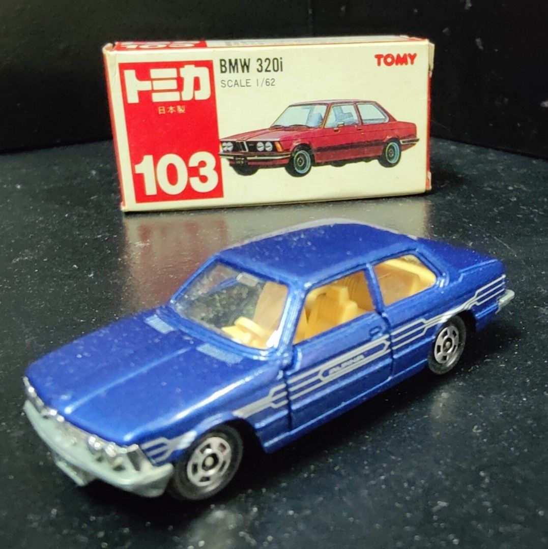 トミカTomica 紅白盒日本製No 103 BMW 320i, 興趣及遊戲, 收藏品