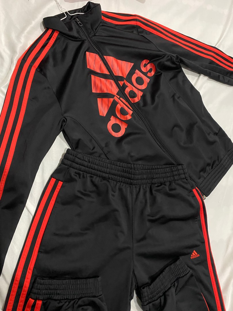 Adidas Tracksuit, Women's Fashion, Activewear on Carousell