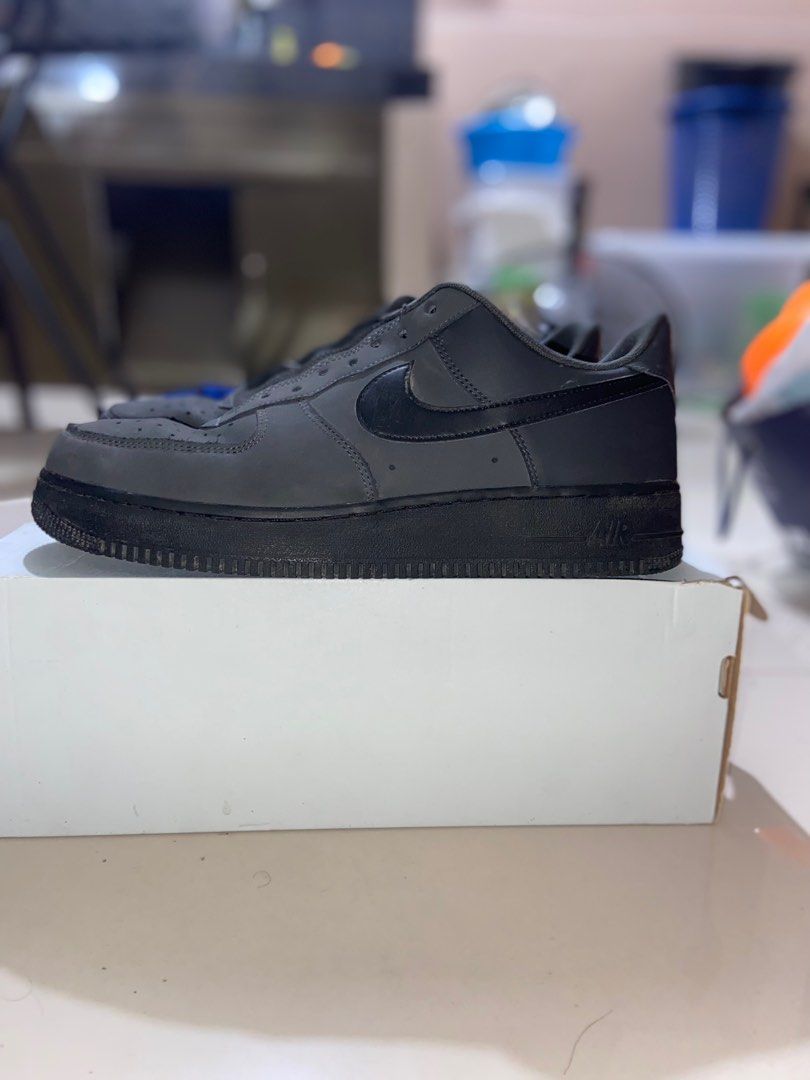 anthracite red air force 1