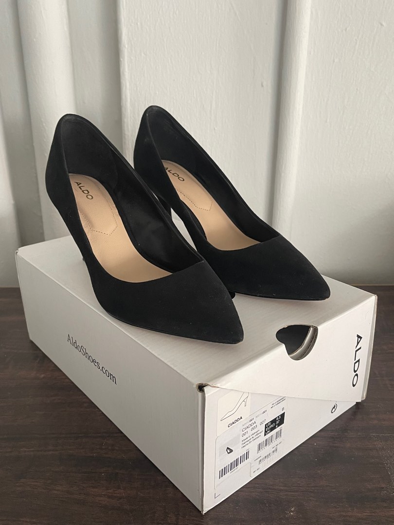 [ALDO] black heels, Women's Fashion, Footwear, Heels on Carousell